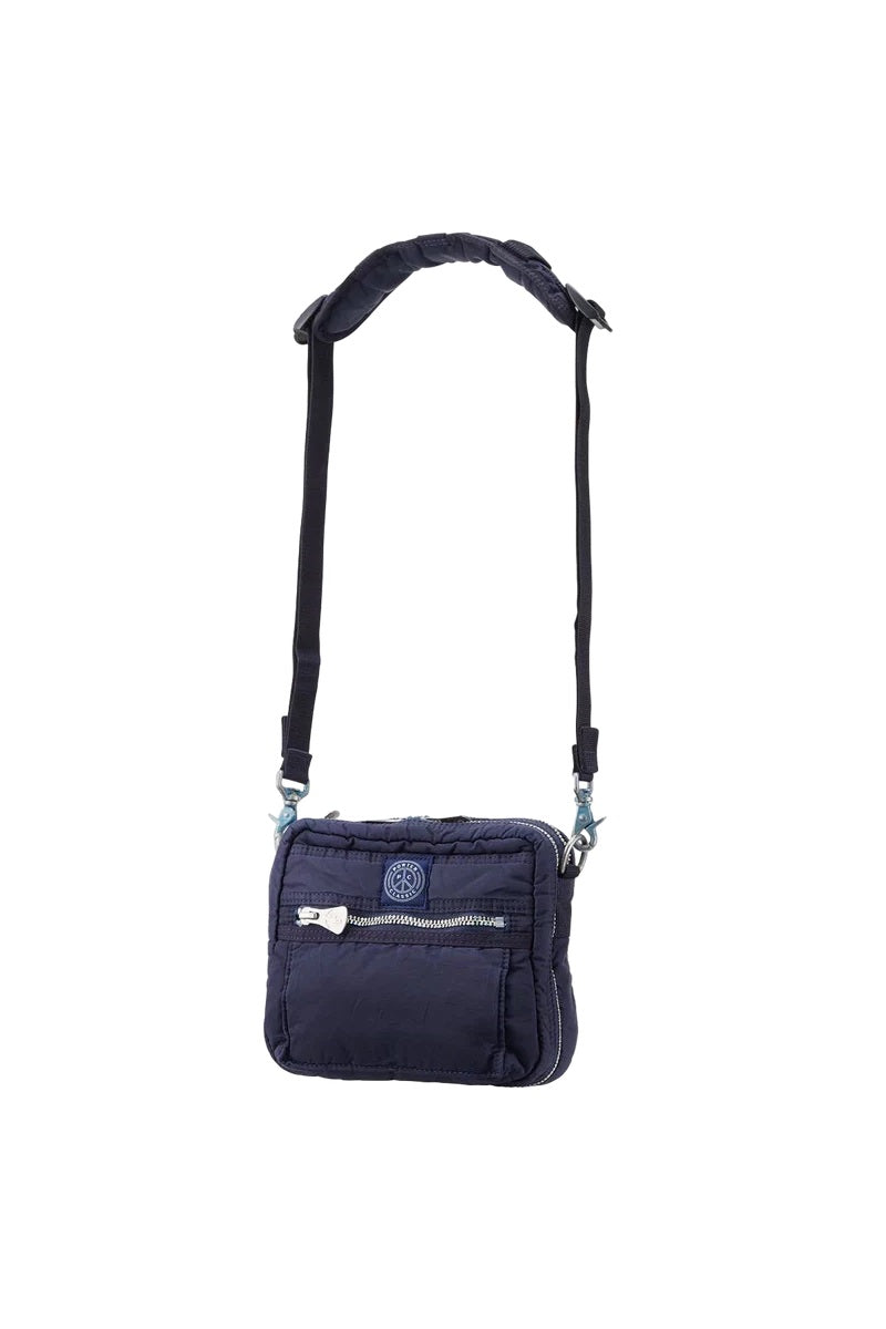 PORTER CLASSIC - SUPER NYLON SIMPLE SHOULDER BAG MINI - BLUE