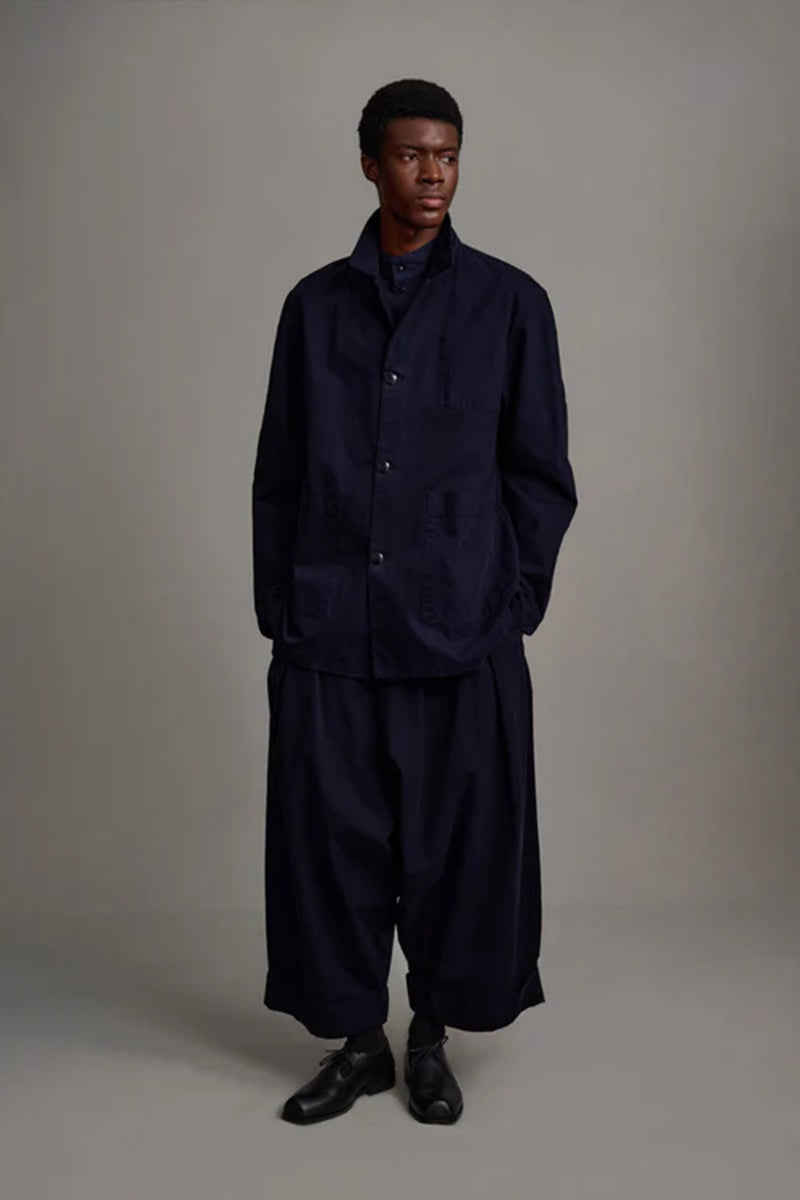 toogood - THE BAKER TROUSER FINE CANVAS - INK