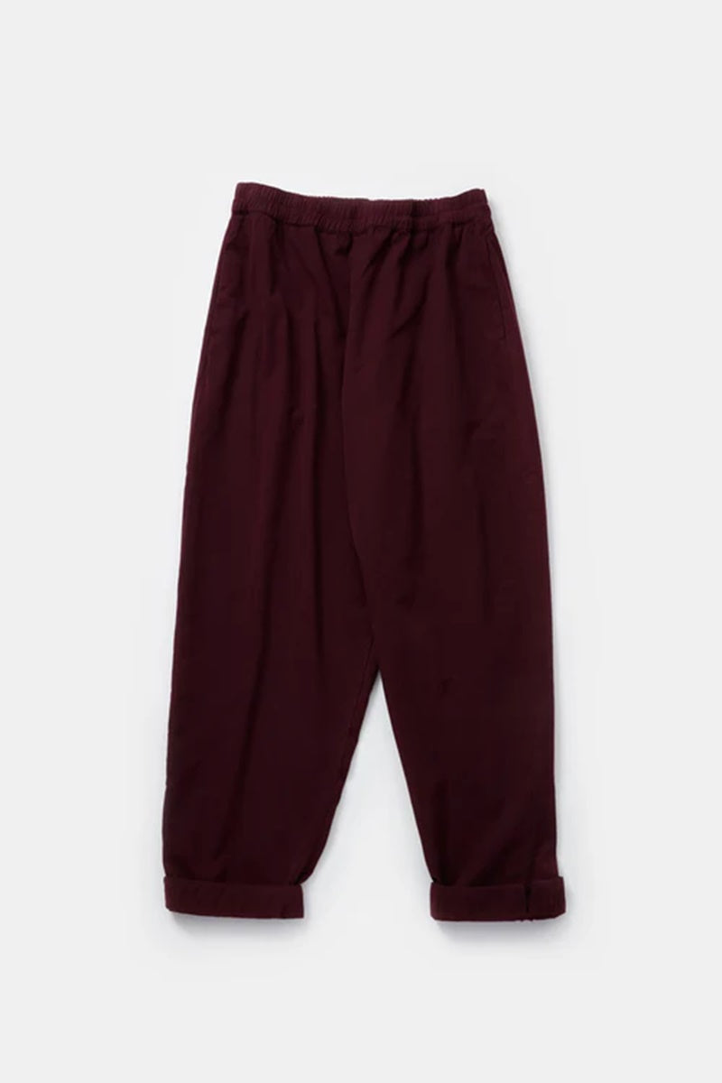toogood - THE GYMNAST TROUSER FINE CANVAS - PORT