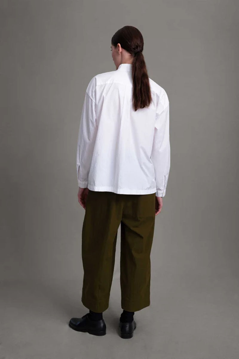 toogood - THE ETCHER TROUSER HERRINGBONE SUITING - HEATH