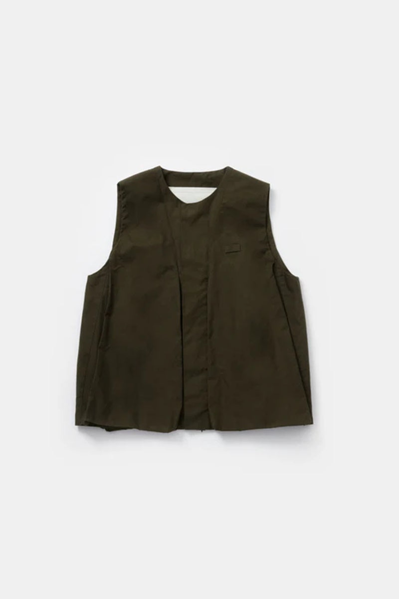 toogood - THE GHILLIE VEST WAX COTTON - HEATH
