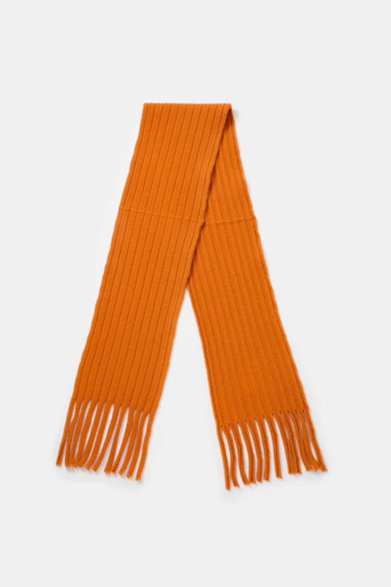 toogood - THE LIBRAIAN SCARF FELTED LAMBSWOOL - NASTURTIUM
