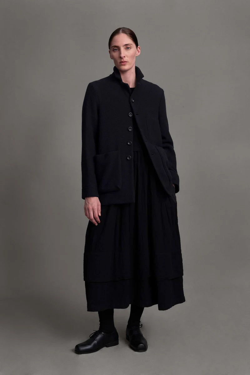 toogood - THE PHOTOGRAPHER JACKET CASHMERE HERRINGBONE - INK