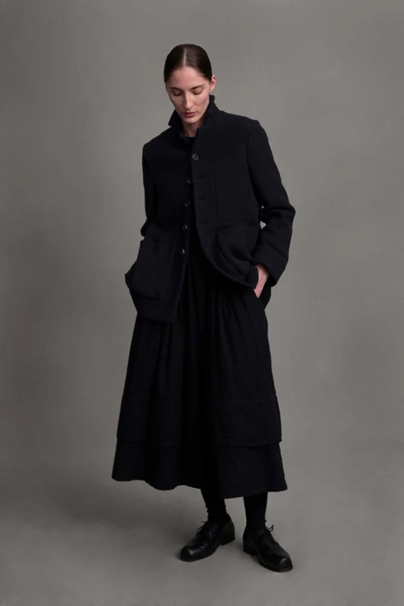toogood - THE PHOTOGRAPHER JACKET CASHMERE HERRINGBONE - INK
