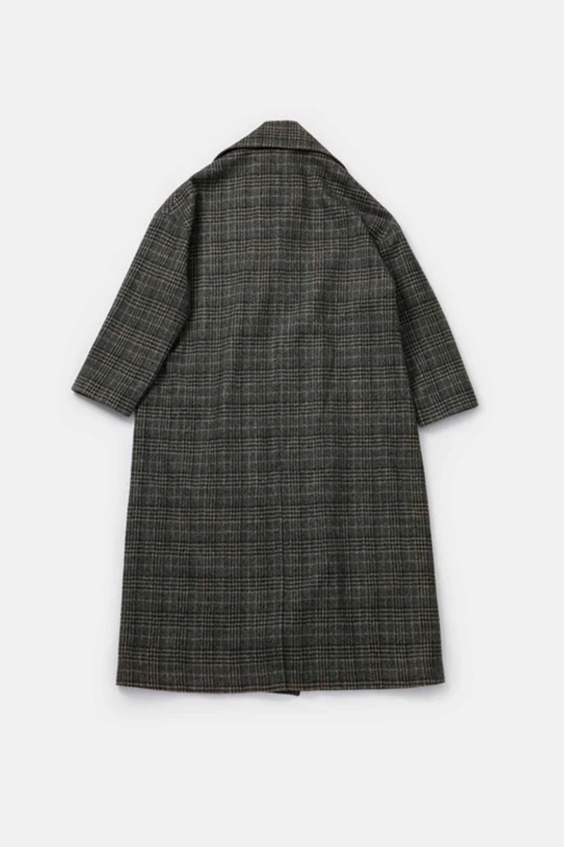 toogood - THE GROUNDSMAN COAT PRINCE OF WALES - CARDAMOM