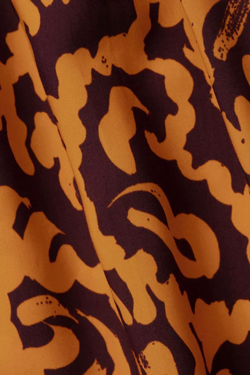 toogood - THE SCHOLAR TIE SLIPPER SATIN - NASTURTIUM