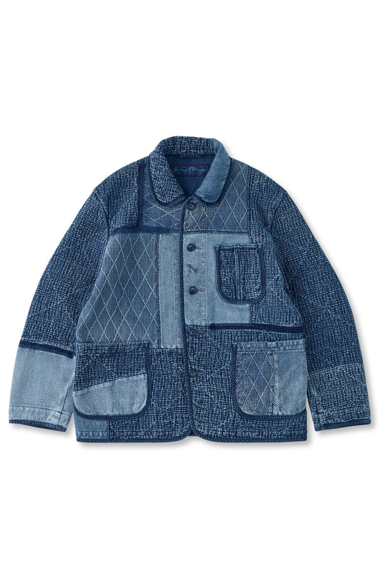 ジャケット・アウター Porter Classic KENDO FRENCH JACKET PC KENDO FRENCH JACKET EMBROIDERY (FLOWER) WATCH CHAIN ITEM