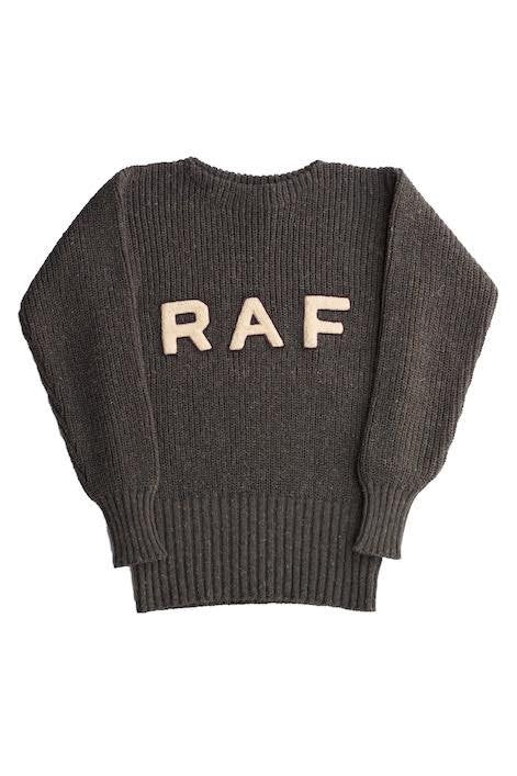 Nigel Cabourn - R.A.F SWEATER - DARK OLIVE