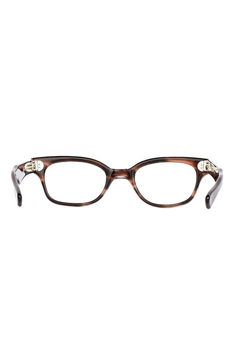 1960s USA VINTAGE EYEWEAR -VICTORY OPTICAL DEMI AMBER - OPT-072