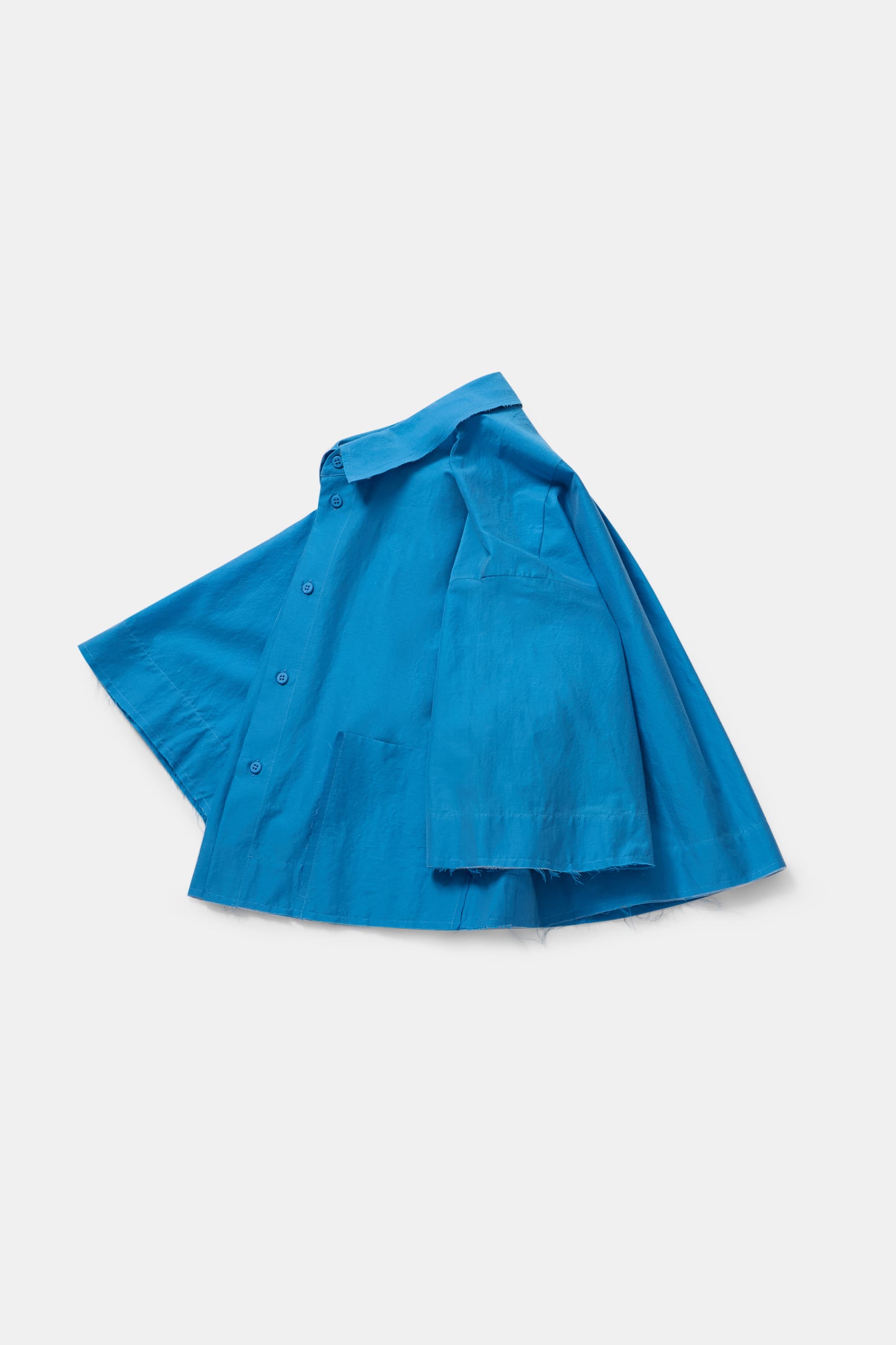 toogood - THE BOXER SHIRT COTTON SILK - CORNFLOWER