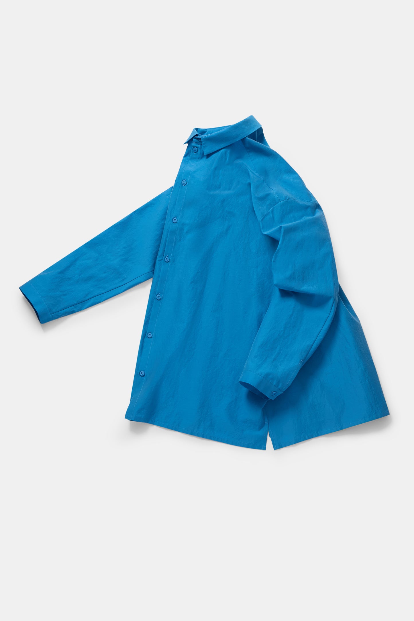 toogood - THE DRAUGHTSMAN SHIRT COTTON SILK - CORNFLOWER