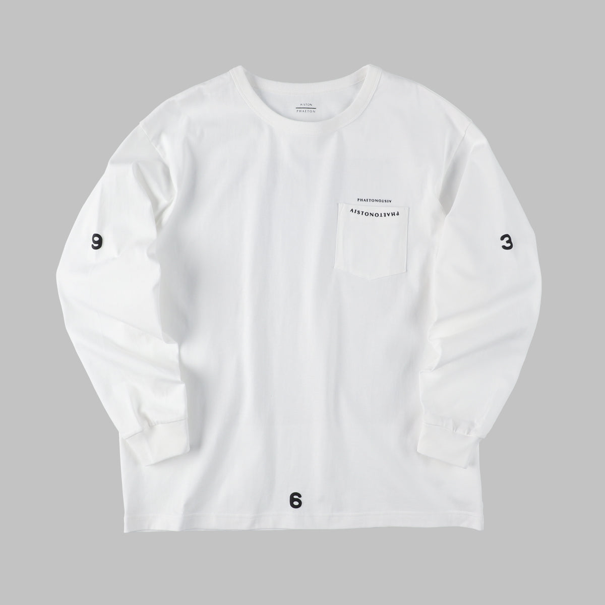 AISTON × PHAETON PHOTO TEE2 L/S - WHITE