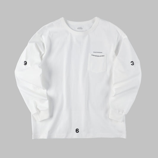 AISTON × PHAETON PHOTO TEE2 L/S - WHITE