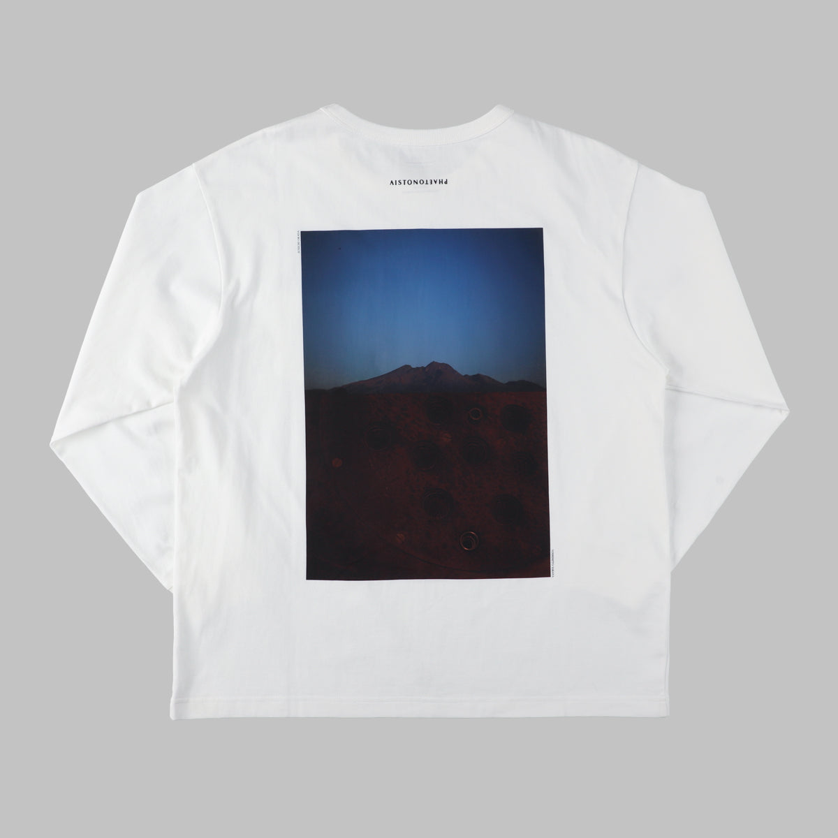 AISTON × PHAETON PHOTO TEE2 L/S - WHITE