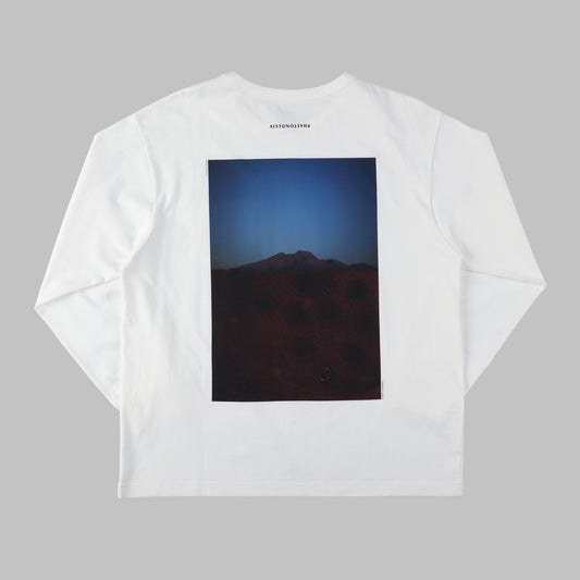AISTON × PHAETON PHOTO TEE2 L/S - WHITE