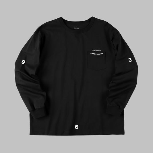 AISTON × PHAETON PHOTO TEE2 L/S - BLACK