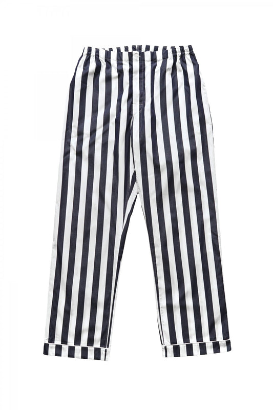 SLEEPY JONES - MARCEL PAJAMA PANT - TENT STRIPE NAVY
