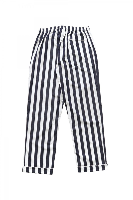 SLEEPY JONES - MARCEL PAJAMA PANT - TENT STRIPE NAVY