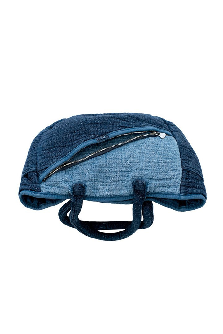 Porter Classic - PC SASHIKO TOTE BAG- NEW BLUE