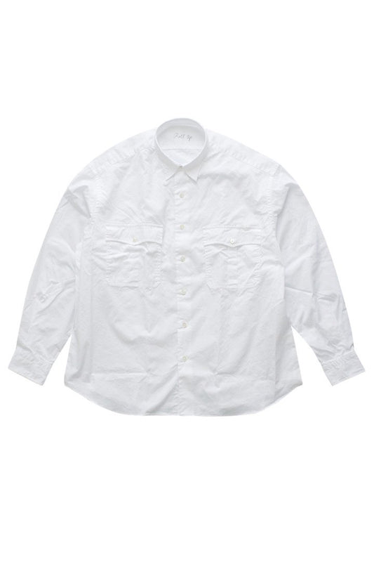 Porter Classic - ROLL UP SHIRT - WHITE