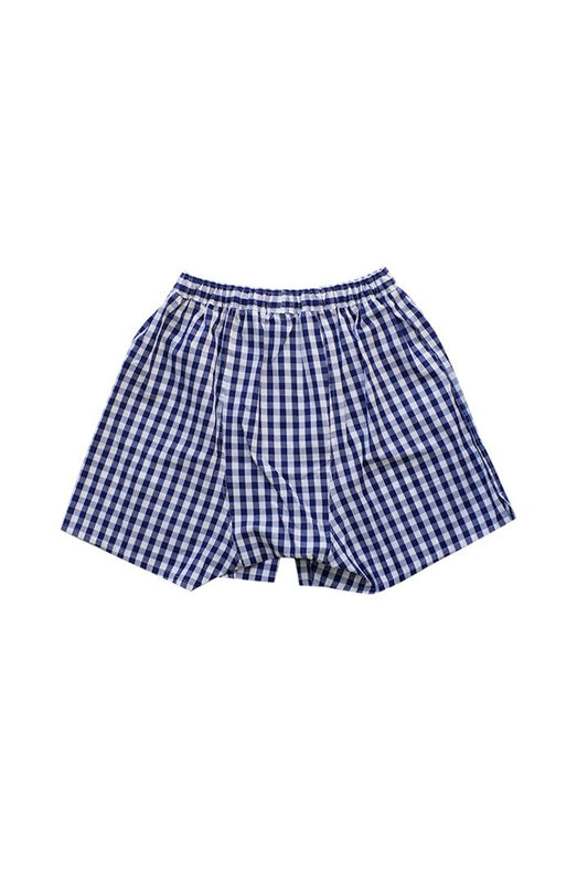 SLEEPY JONES - VICTOR BOXER - LARGE GINGHAM NAVY