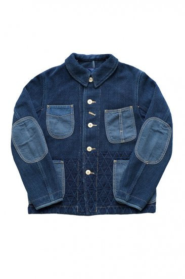 Porter Classic - KENDO FRENCH JACKET - INDIGO BLUE