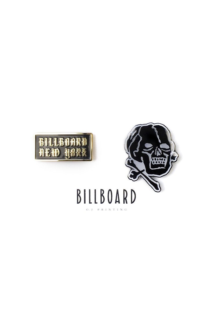 BILLBOARD - PIN BADGE SET - "BLACK EYE SPECIALIST"