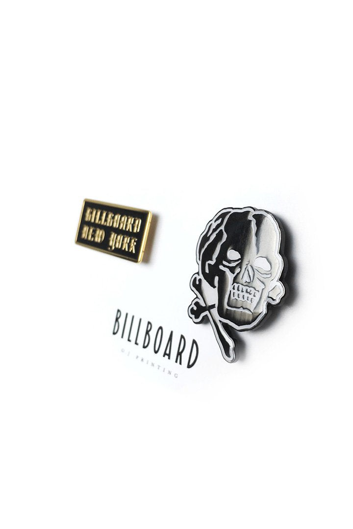 BILLBOARD - PIN BADGE SET - "BLACK EYE SPECIALIST"