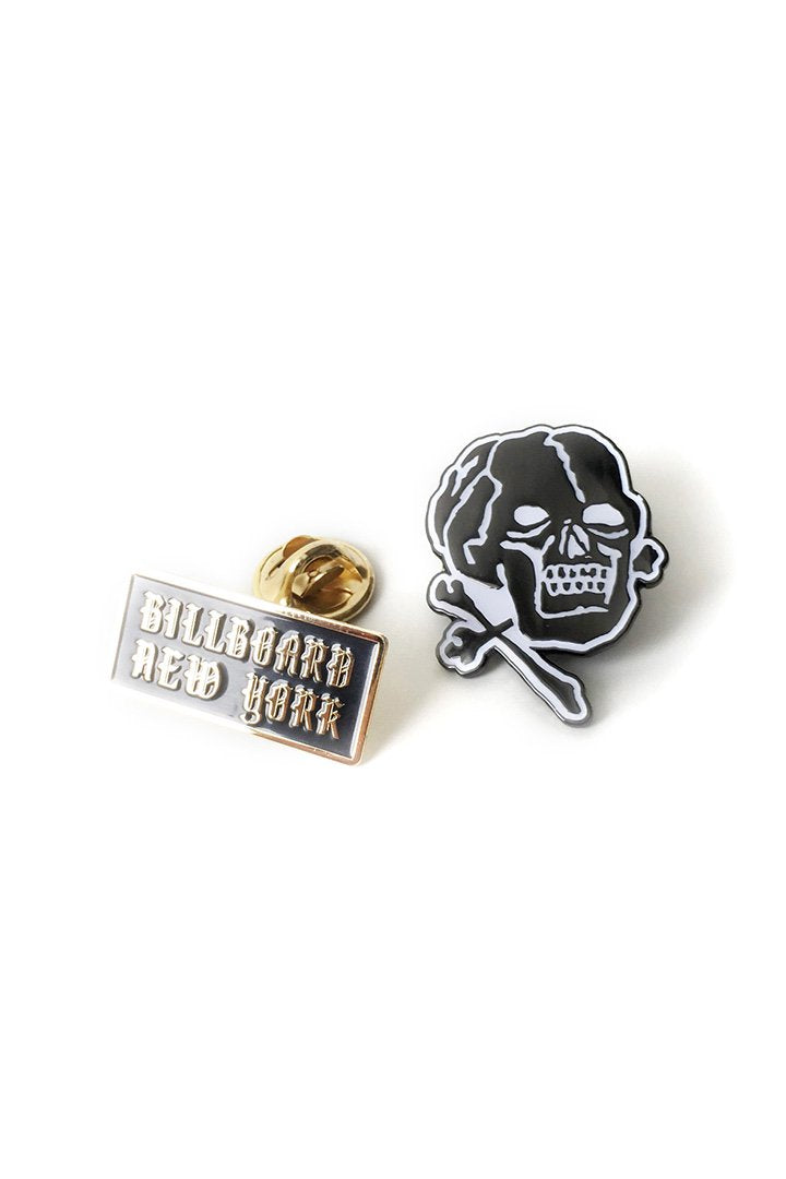 BILLBOARD - PIN BADGE SET - "BLACK EYE SPECIALIST"