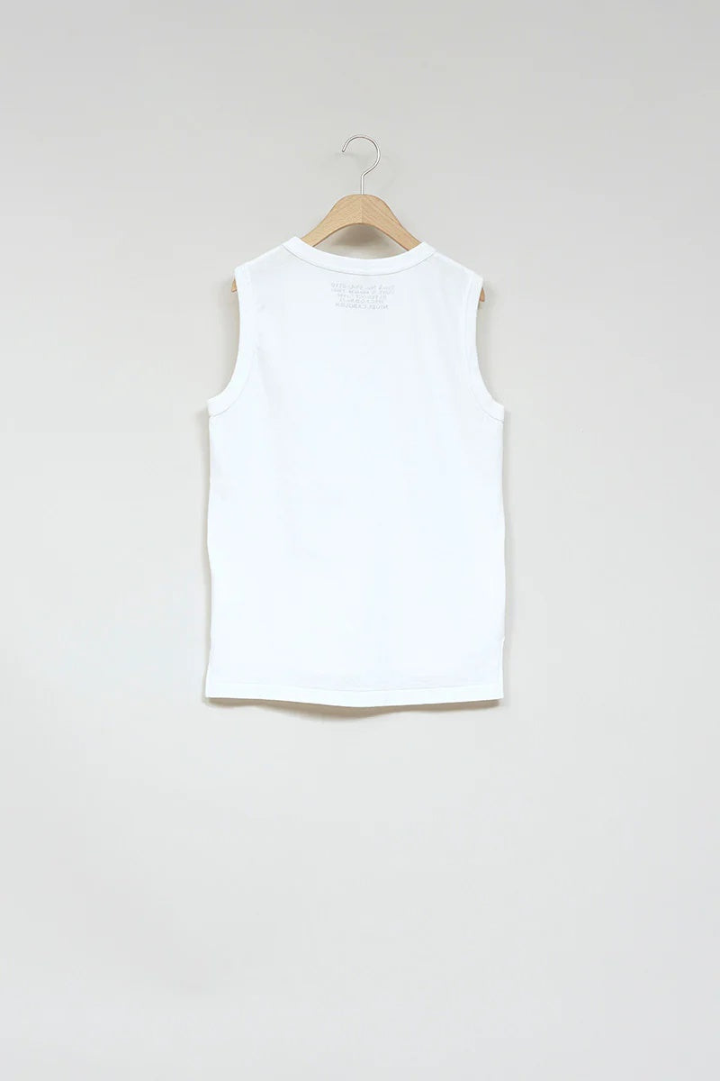 ◯ Nigel Cabourn woman - 5.6oz TANKTOP - WHITE