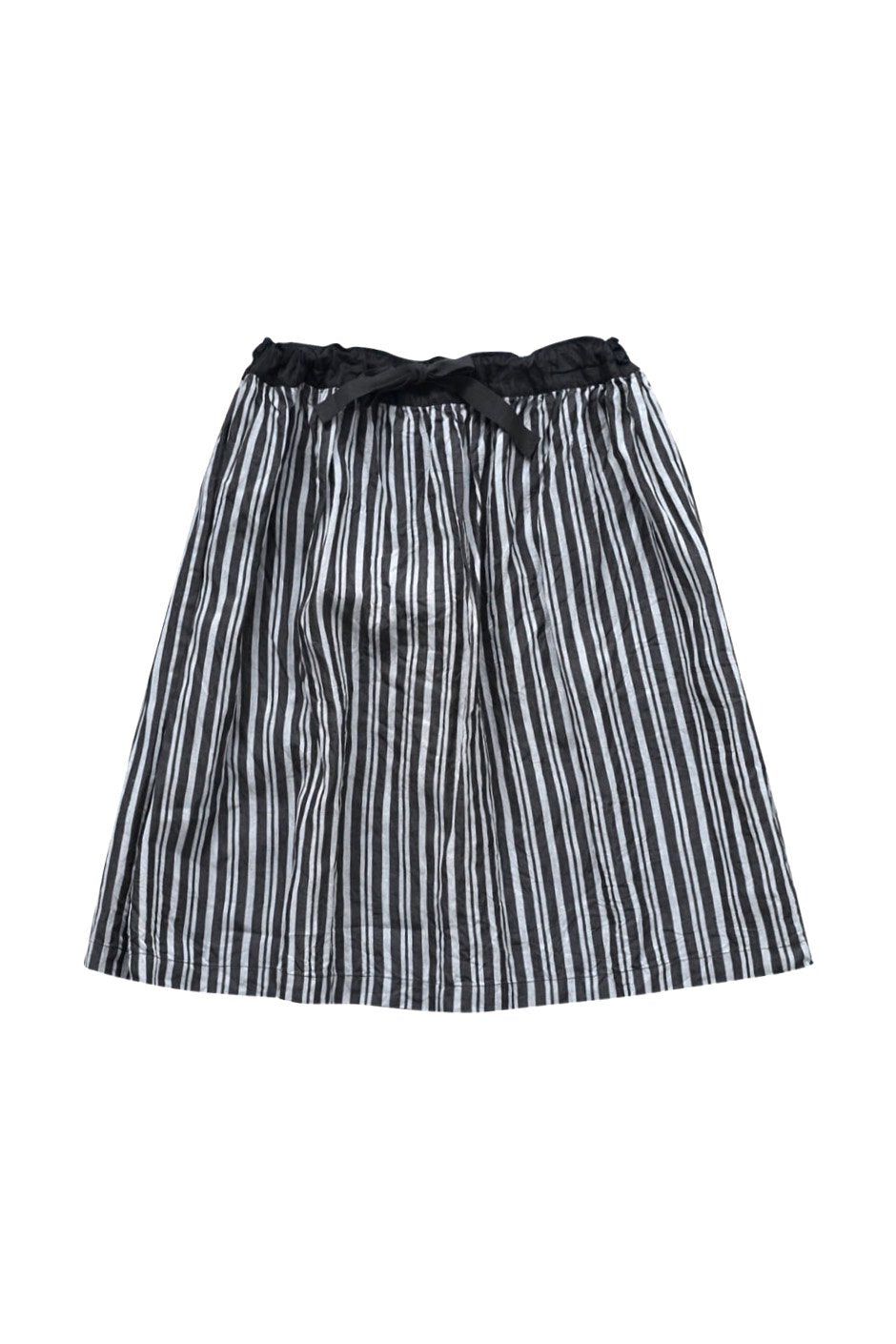 Nigel Cabourn woman - WORKERS SKIRT LINEN HICKORY - NAVY