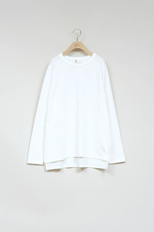 ◯ Nigel Cabourn woman - 5.6oz LONG SLEEVE - WHITE