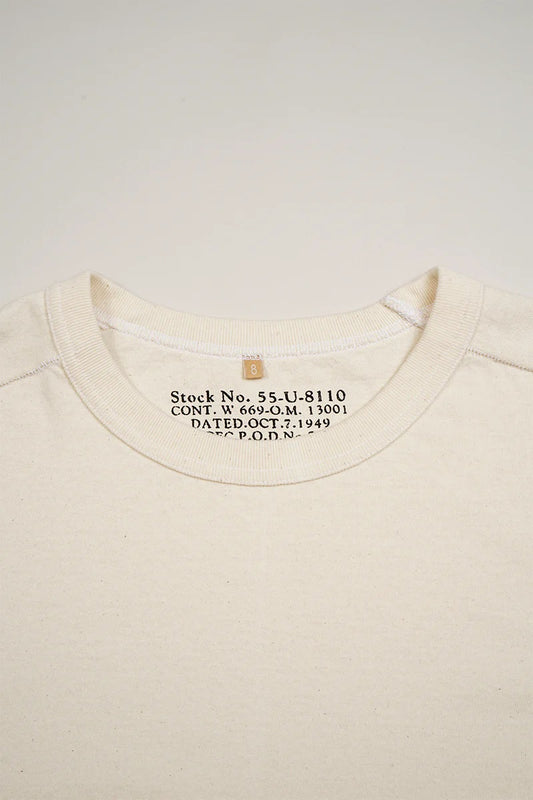 ◯ Nigel Cabourn woman - 5.6oz LONG SLEEVE - IVORY