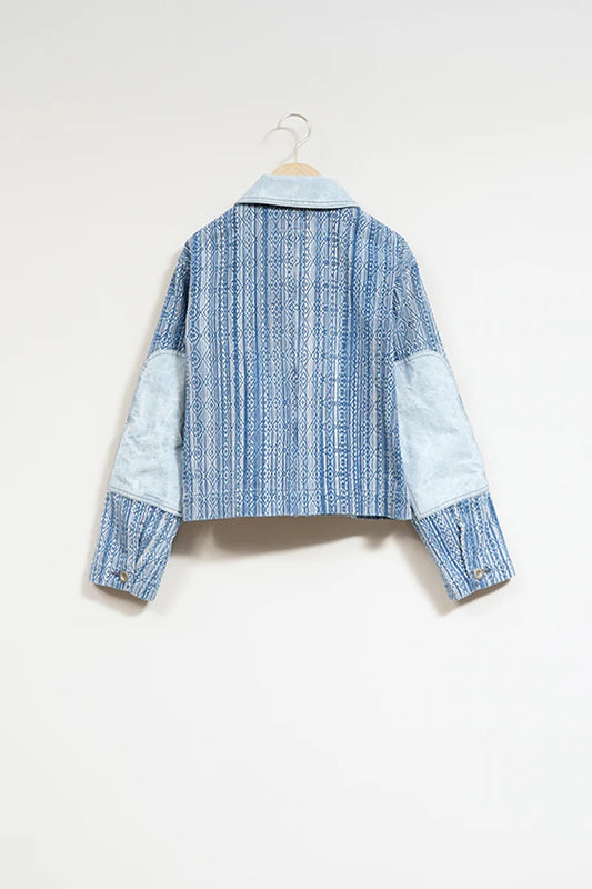 ◯ Nigel Cabourn woman - JAPANESE FARMER BLOUSON - INDIGO