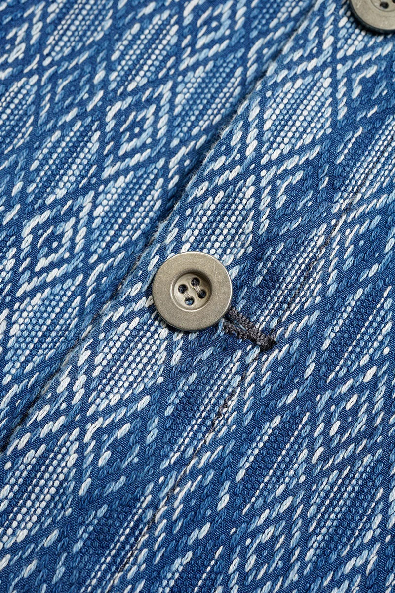 ◯ Nigel Cabourn woman - JAPANESE FARMER BLOUSON - INDIGO