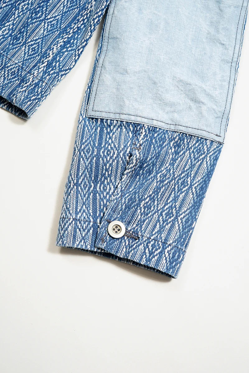 ◯ Nigel Cabourn woman - JAPANESE FARMER BLOUSON - INDIGO