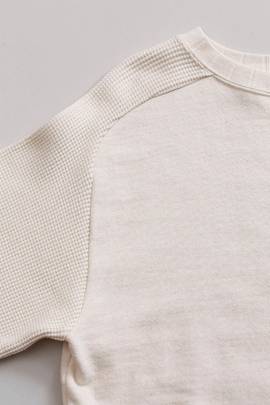 ◯ Nigel Cabourn woman - ARMY CREW JERSEY - IVORY