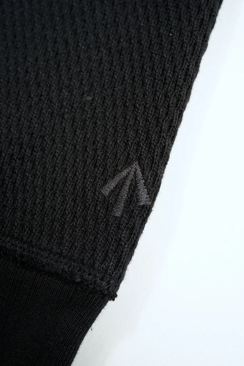 ◯ Nigel Cabourn woman - ARMY CREW JERSEY - BLACK