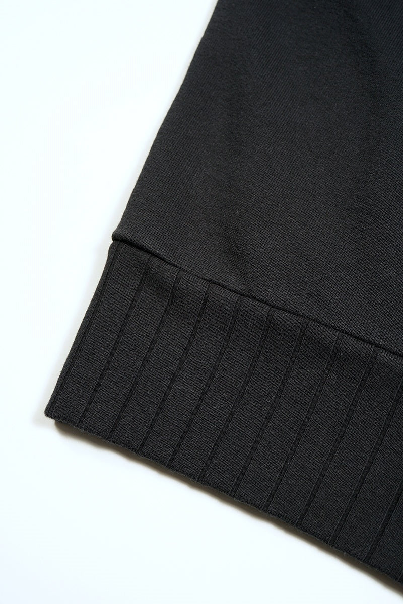 ◯ Nigel Cabourn woman - ARMY CREW JERSEY - BLACK