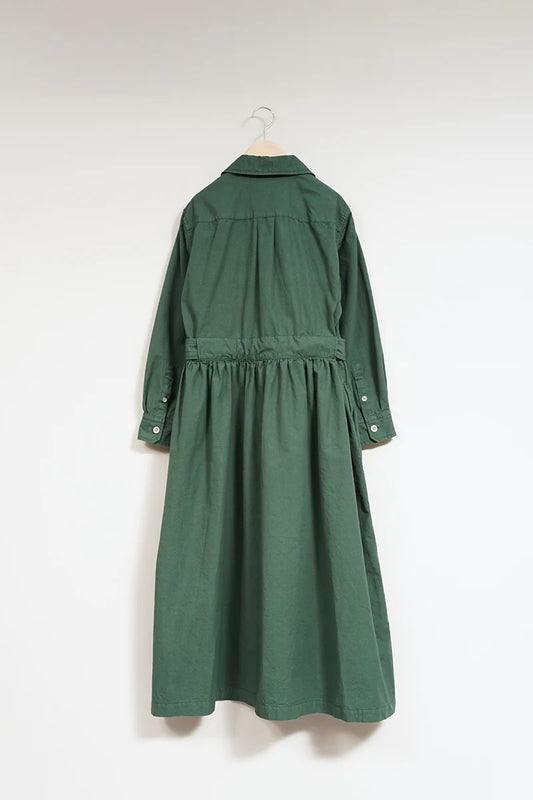 ◯ Nigel Cabourn woman - JAPANESE FARMER COAT DRESS - GREEN
