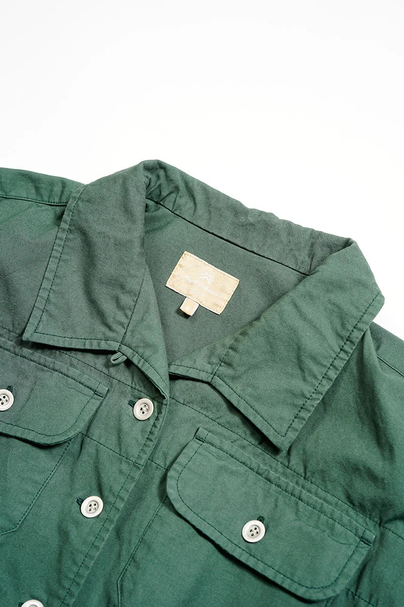◯ Nigel Cabourn woman - JAPANESE FARMER COAT DRESS - GREEN