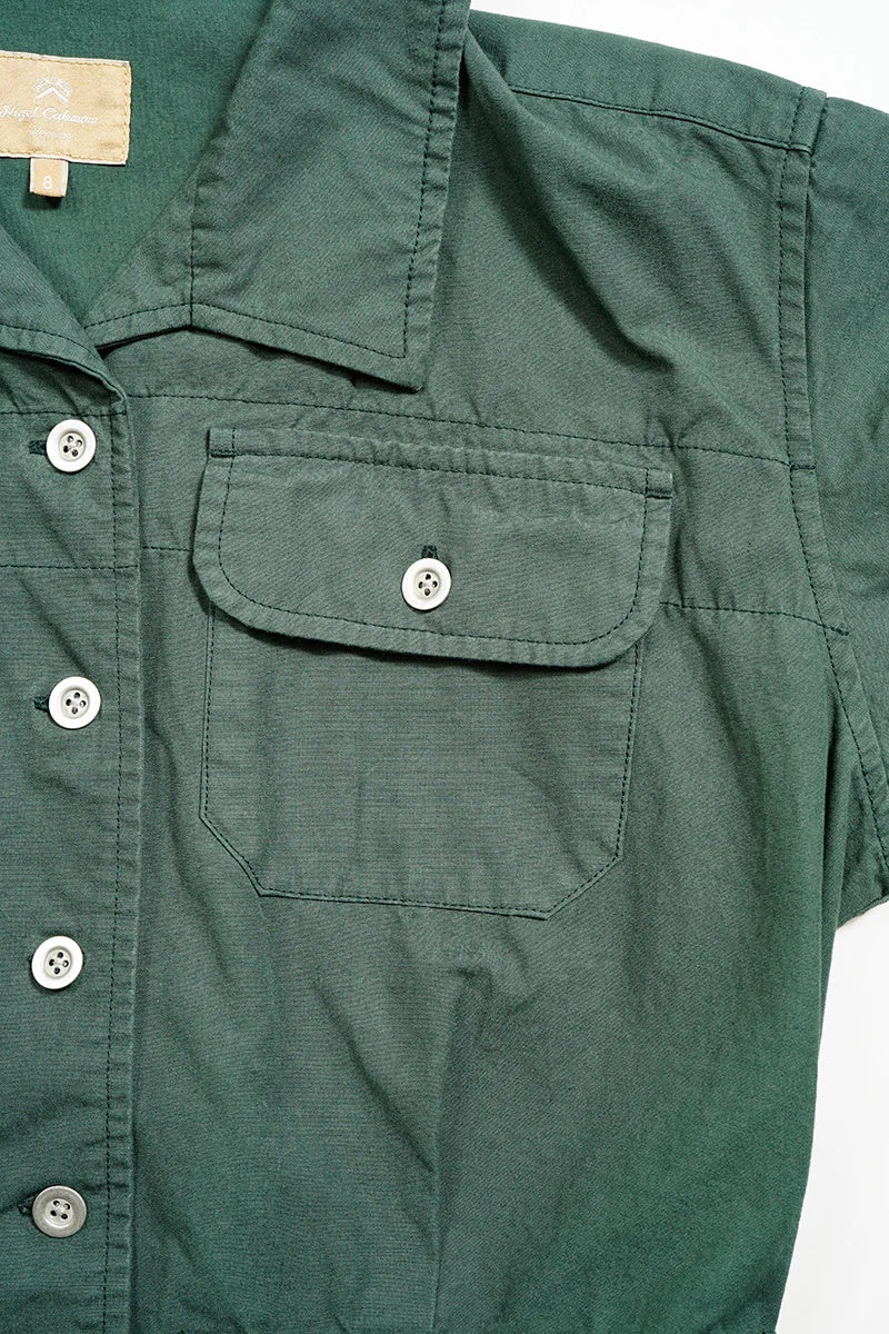 ◯ Nigel Cabourn woman - JAPANESE FARMER COAT DRESS - GREEN