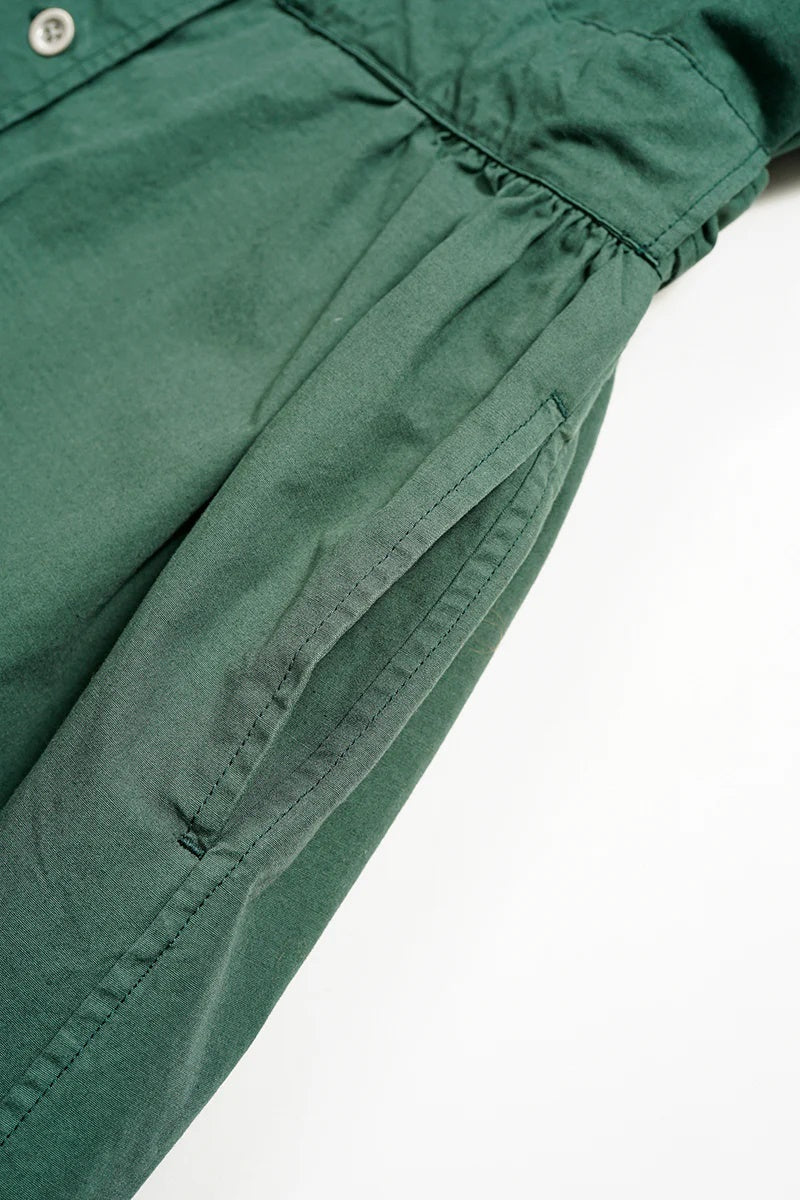 ◯ Nigel Cabourn woman - JAPANESE FARMER COAT DRESS - GREEN