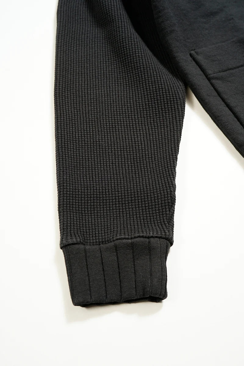 ◯ Nigel Cabourn woman - ARMY JERSEY MIX C/D - BLACK