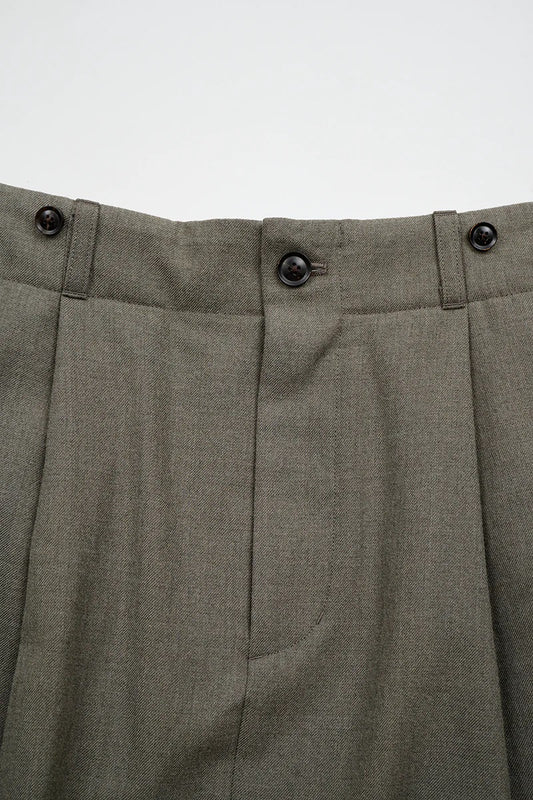 ◯ Nigel Cabourn woman - GENTLEMANS SKIRT - BROWN