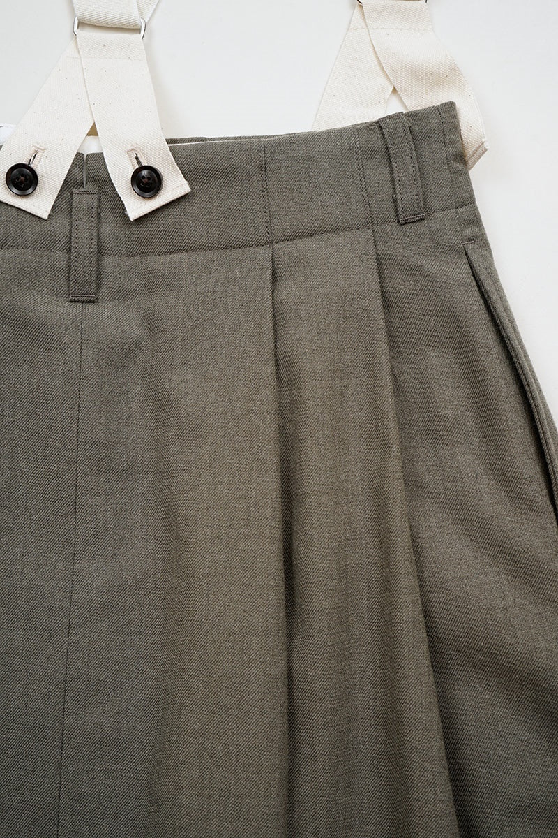 ◯ Nigel Cabourn woman - GENTLEMANS SKIRT - BROWN