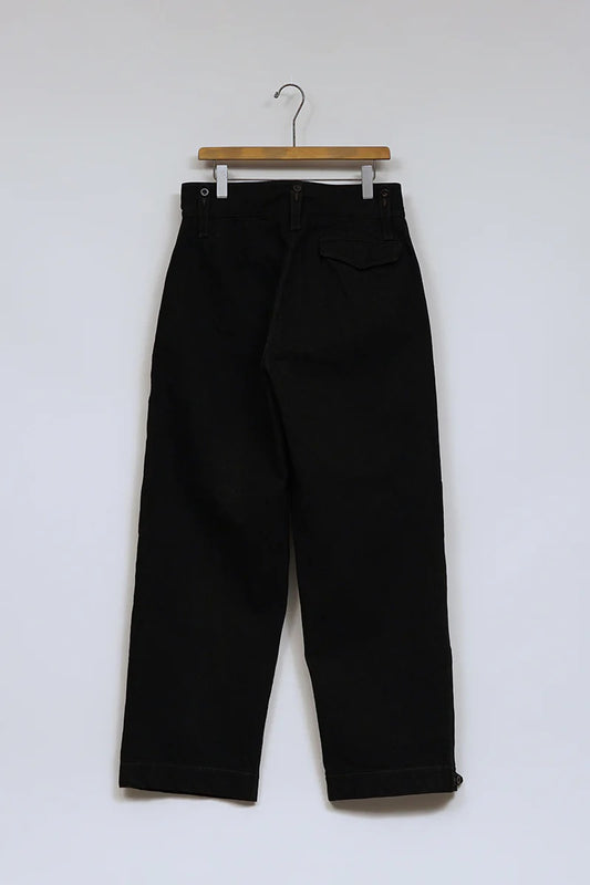 ◯ Nigel Cabourn - BRITISH ARMY PANT BK DENIM - BLACK