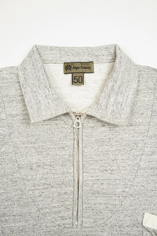 ◯ Nigel Cabourn - ZIP-UP TRANNING SHIT BUMPY - GRAY