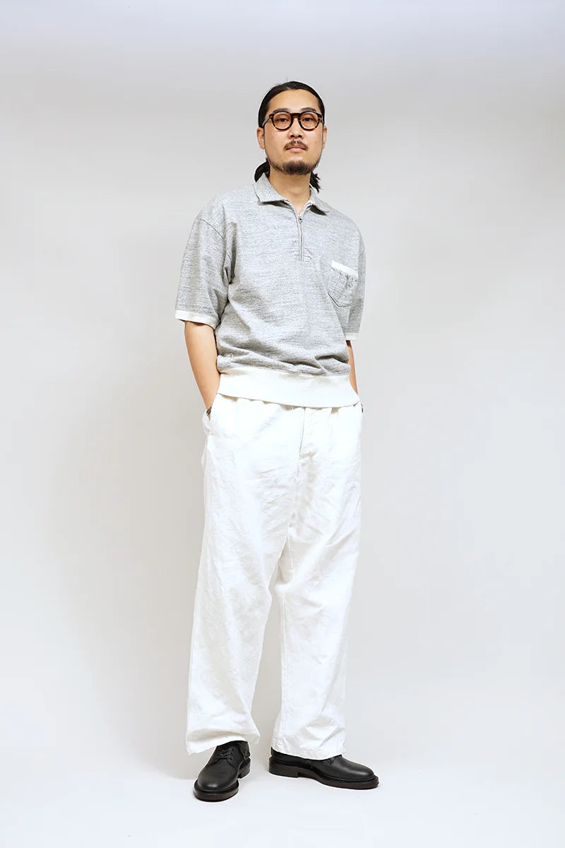 ◯ Nigel Cabourn - ZIP-UP TRANNING SHIT BUMPY - GRAY