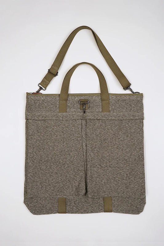 ◯ Nigel Cabourn - HELMET BAG SWISS ARMY - DARK GREEN